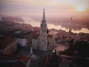 Budapest fentről